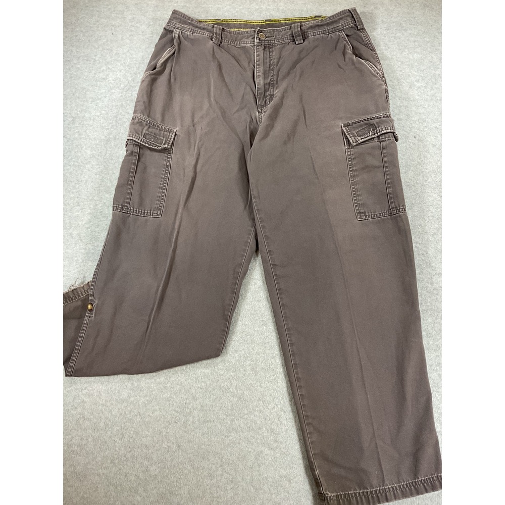The North Face A5 Series Mens 36 Short Gray Cotton Canvas Cargo Straight 2773